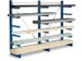 Rayonnage canitlever universel HxlxP 2000x2700x630mm 6bras (pied inclu