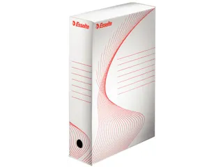 Archiefdoos Esselte Boxycolor 80mm 352x250mm wit - 2