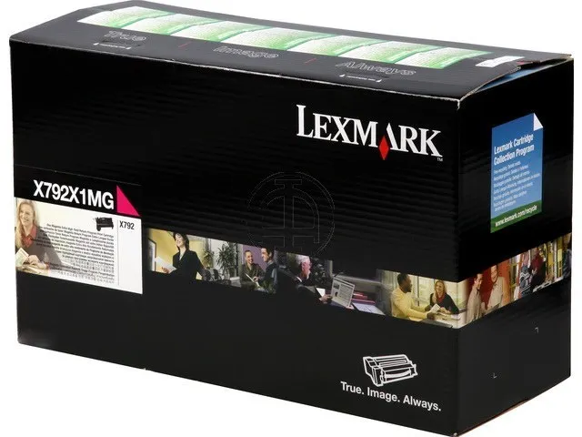 Tonercartridge Lexmark X 792 x 1 mg Retourpr.Magenta