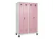 locker voor scheiding van kleding,HxBxD 1950x1200x500mm,4vak