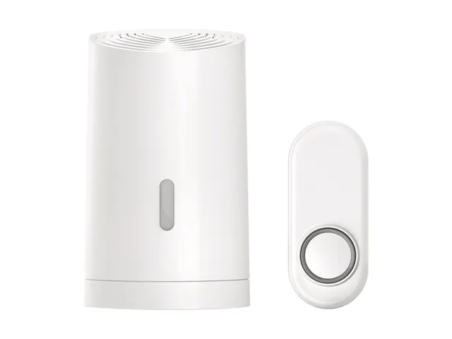 Draadloze deurbelset KlikAanKlikUit ACDB-9000AC wit