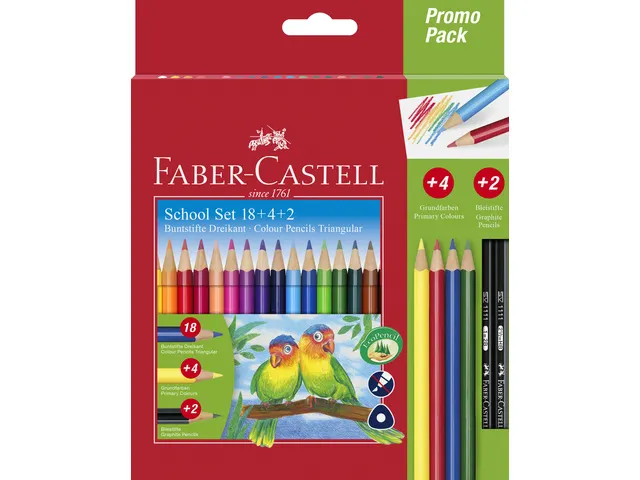 kleurset Faber-Castell Triangular