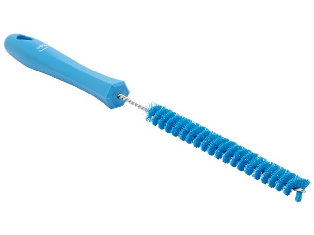 Hygiene 5360-3 afvoerborstel blauw harde vezels Ø15mmx310mm | HACCPStore.nl
