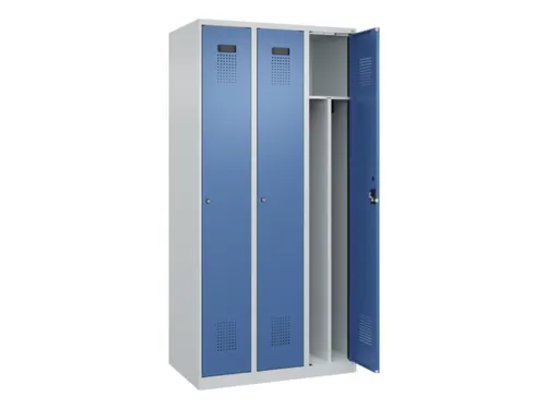 locker voor scheiding van kleding,HxBxD 1850x900x500mm,3vak