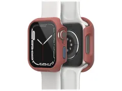 Case Eclipse Apple Watch Series 9/8/7 41mm steen rood screenprotector