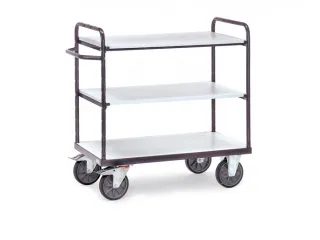 Esd-etagewagens 9101 3 Etages 600kg 1000x600mm - 1