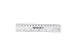 Liniaal Westcott 15cm kunststof cm/inch verdeling