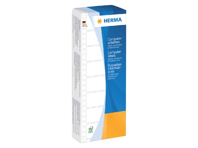 Etiket HERMA 8181 88.9x35.7mm 1-baans geel 2000stuks | HermaLabels.be