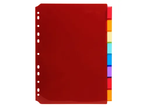 Tabbladen PP A4 8 tabs personalis.