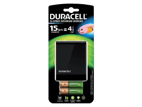 Batterij oplader Duracell CEF27 inclusief + 2x AA + 2x AAA