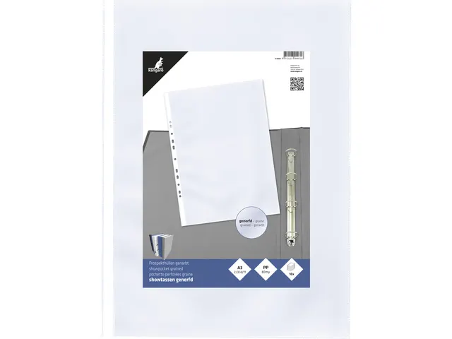 showtas Kangaro A3 hoog PP 0.08mm 11-gaats 10 stuks