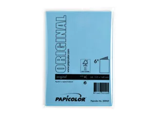 Correspondentiekaart Papicolor dubbel 105x148mm hemelsblauw pak 6 st - 3