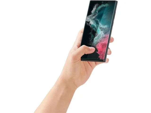 Spigen Screen protector AFL04137 Galaxy S22 Ultra Neo Flex pak à 2 st