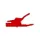 Geisoleerde Krokodillenklem 4mm 34a Rood (ak2b 2540)