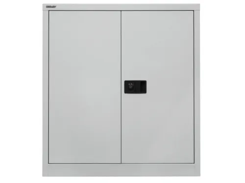 kantoorkast openslaande deuren HxBxD 1000x914x400mm Stalen lichtgrijs