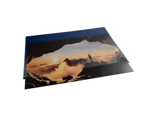 Onderlegger PVC 375x 575 KreaCover blauw - 6