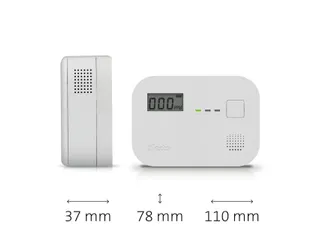 Koolmonoxidemelder Alecto 10 jaar sensor wit - 13
