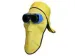 OUTLET Unico Monkeyface lasmasker met pet TIG leder 38 cm tint 10