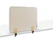 Séparateur de bureau Elements Acoustique 60x80cm Beige Pinces