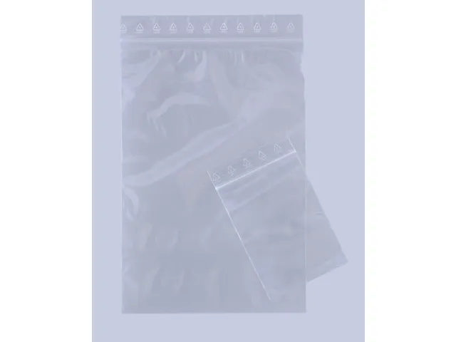 Sachet zip 50µm Transparent 250x350mm 1000 pièces