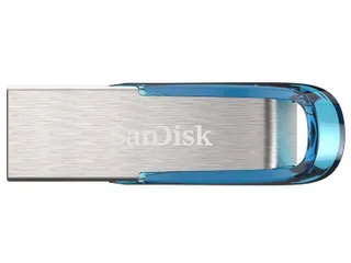 SanDisk Ultra Flair USB Stick 32GB Blauw Zilver - 1