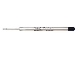 Balpenvulling Parker Quinkflow medium zwart blister à 3 stuks - 2