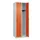 locker,HxBxD 1850x600x500mm,2vak,vak B 300mm,draaigrendel