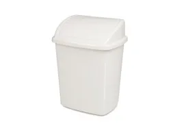 Afvalbak Swing 8 Liter Wit