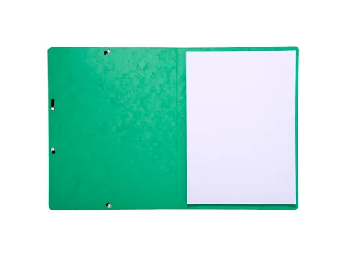 Elastomap zonder klep glanskarton 355gm² A4 Groen