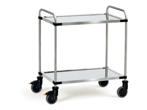 Roestvrijstalen Wagens 5036 120kg 630x400mm 2 Etages