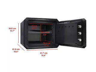 Kluis MasterLock brandvrij en waterdicht electronisch combi-slot L zwa - 3