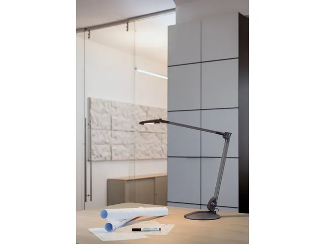 Lampe de bureau LED MAULoptimus Colour Vario Réglable Anthracite