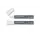 Glasbordmarker Sigel set 2 stuks wit ronde punt 2-3 mm