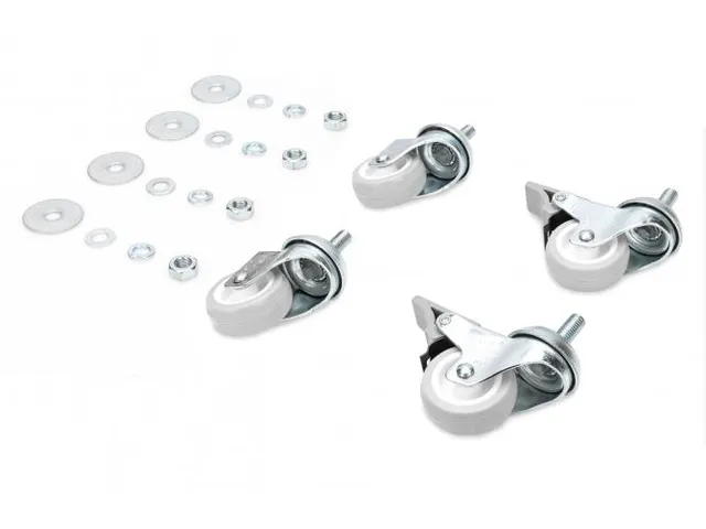 Wielenset voor standaard wandbehuizing Uniek 4 wielen