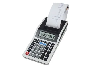 Calculator Rebell-PDC10-WB wit-zwart print - 1