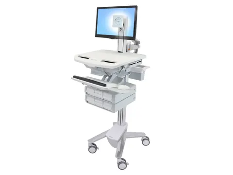 Medische Trolley StyleView Wagen LCD-draaipunt 6 laden (3x2)