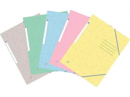 Top File+ elastomap voor A4 pastelkleuren