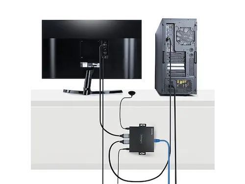 4K HDMI Extender over CAT5/CAT6 Kabel 70m HDR 60Hz 4K Video Extender