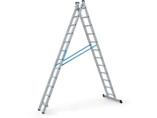 Multifunctionele Reformladder 2-delig 3.54-6 06m 2x12treden - 3