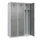 locker voor scheiding van kleding,HxBxD 1850x1200x500mm,3vak