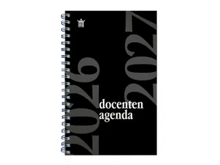 Schoolagenda 2026-2027 Ryam docenten 7dagen/2pagina's spiraal zwart - 2
