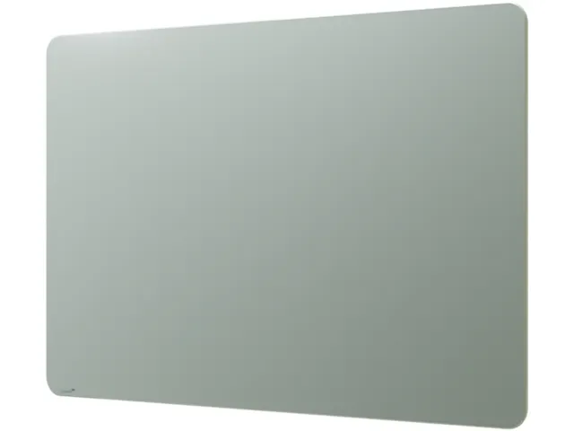 Tableau en verre mat 100x150cm Sage vert clair coins arrondis