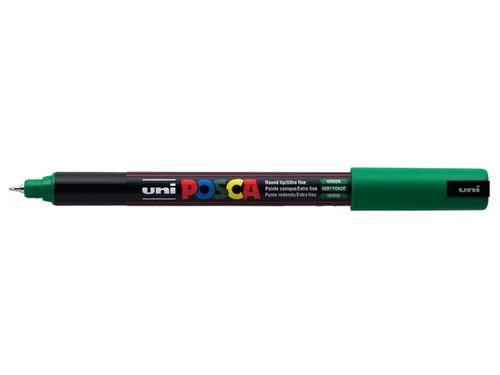Verfstift Posca PC1MR Extra Fijne punt 0,7mm Donkergroen