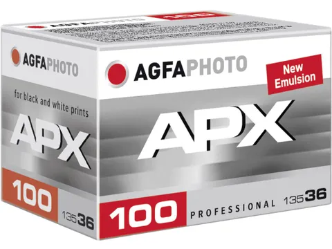 analoge zwart-witfilm, ISO 100, rol 36 foto's