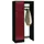 locker met kapstok,HxBxD 1950x960x480mm,romp RAL7016,front RAL7016