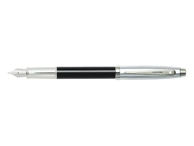 Vulpen SHEAFFER 100 E9313 M Glossy black barrelbrushed chrome capnicke