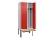 locker voor scheiding van kleding,HxBxD 2120x800x815mm,2vak