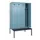 locker met bank,voor scheiding van kleding,HxBxD 2120x1200x815mm,4vak