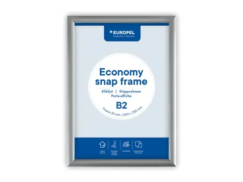 OUTLET Kliklijst Europel Economy B2 zilver