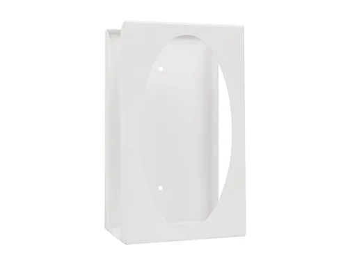 Poetspapier dispenser Celtex Manuter metaal wit
